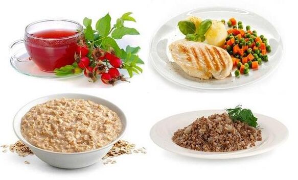 Foods for gastritis should be prepared using gentle heat treatment