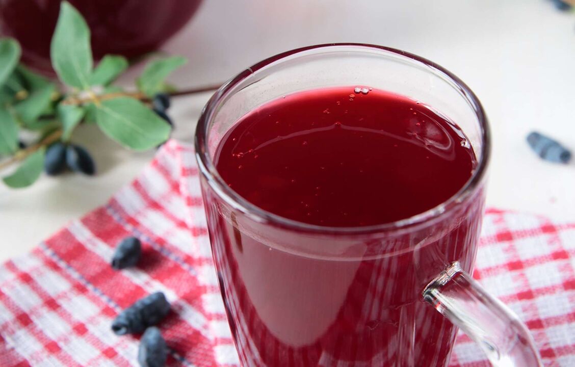 berry jelly with a diet